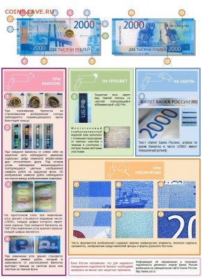 Купюры номиналом 200 рублей и 2000 рублей - SBRxjjAuwmY