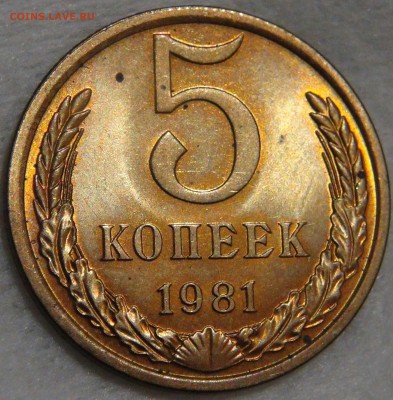 5 копеек 1981 UNC Мешковая   до 16.10.17 (пн. 22-30) - DSC03396.JPG