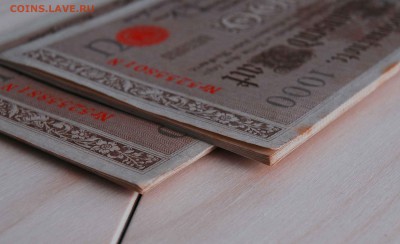 [ФИКС 250Р] Германская империя 1000 марок 1910 -=UNC=- - 561