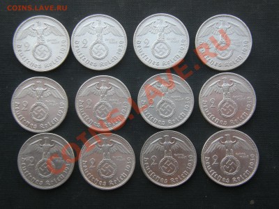 Серебро III Reich: двухмарочники - P3110042.JPG