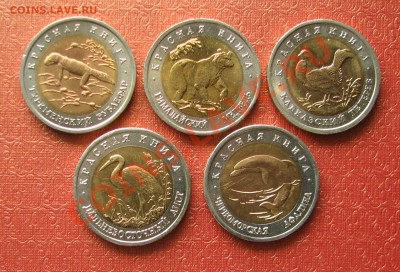 Красная книга 50 рублей, 5шт. 1993г. - IMG_0123.JPG