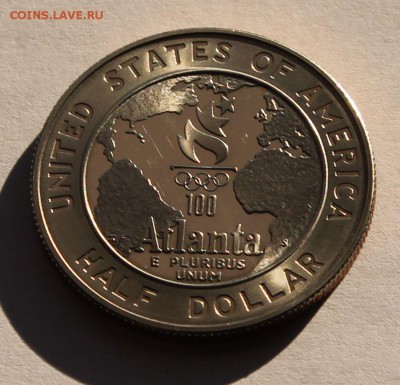 США 50 центов 1995 S Олимпиада. Атланта. Баскетбол. - 9