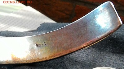 с1р, Браслет-обруч, техника скань, Серебро, до 28.10 в 12-00 - P_20170507_115859_1
