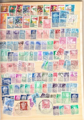 Кляссер для марок +более 1000 марок Германии ( ФРГ ; ГДР) - 2м