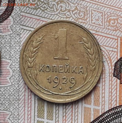 1 копейка 1929 до 17-10-2017 до 22-00 по Москве - 1 29 Р 2