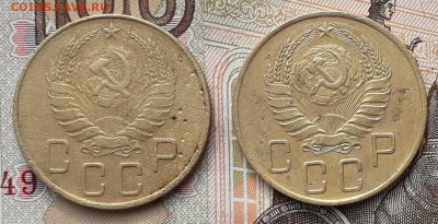 5 копеек 1938 2 штуки до 17-10-2017 до 22-00 по Москве - 5 38 А