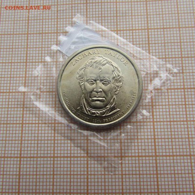 США 1 доллар 2009 Президент №12 Закари Тейлор Р.До 17.10. - IMG_8834.JPG