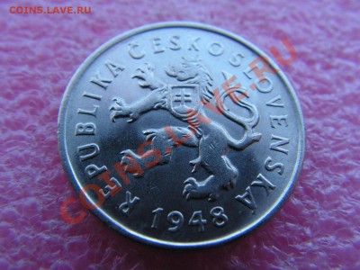-Чехословакия- 2 крона 1948 -- 12 марта 22-00 - 2 кроны 1948 (1).JPG