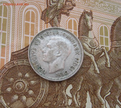 3 пенса Австралия 1949г. до 21.10.2017 22.00МСК - 3 пенса Австралия 1949г..JPG