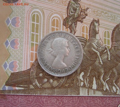 6 пенсов Австралия 1955г. до 21.10.2017 22.00МСК - 6 пенсов Австралия 1955г..JPG