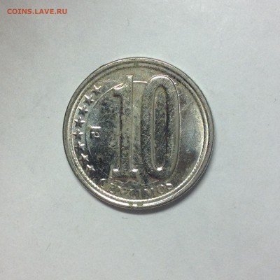 10 сантимов, Венесуэла. 2007г. - 1 (16)