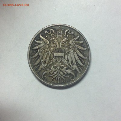 2 геллера. Австрия, 1917г. - 1 (21)