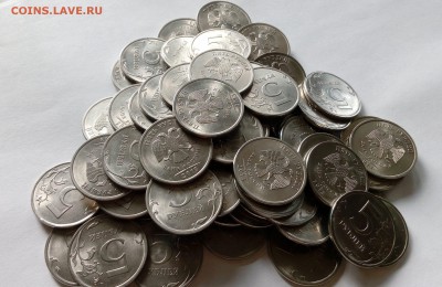 5 руб. 2013 г. СПМД - 70 шт. - IMG_20171008_165332