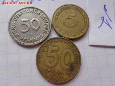 Германия 5-50 пф-49г+50 пф 1950 г до 21-30 мск 23.х - DSC03615.JPG