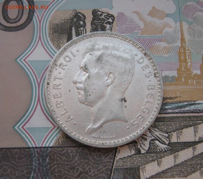 20 франков Бельгия 1934г. до 21.10.2017 22.00МСК - 20 франков Бельгия 1934г. 250р..JPG