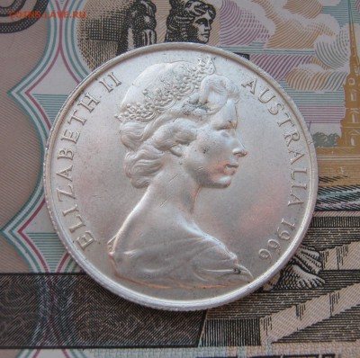 50 центов Австралия 1966г. до 21.10.2017 22.00МСК - 50 центов Австралия 1966г. 360р..JPG