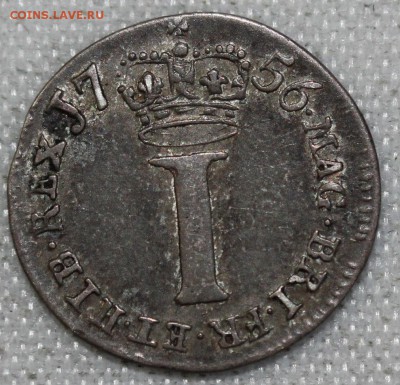 RAR БРИТАНИЯ пенни 1756г.  Maundy ГЕОРГ-II до 23.10 в 22-00 - IMG_9155.JPG
