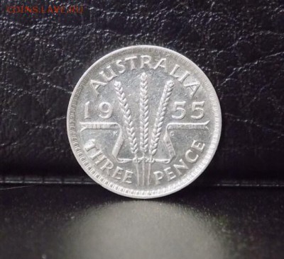 Австралия, 3 пенса 1955- До 22.10.17 21-00. - Изображение 084
