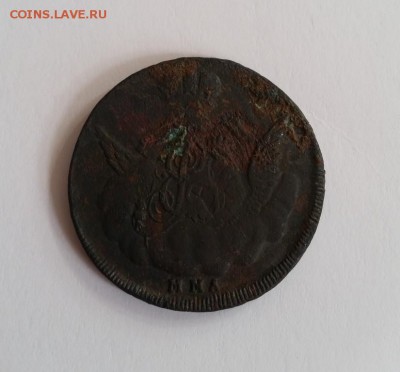 1 копейка 1756 г ОБЛАЧНАЯ, ммд до 19.10.17 22:00 - 9915733