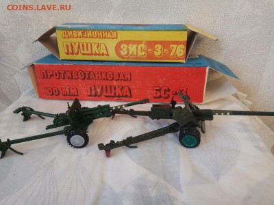 Пушки БС-3 и ЗИС 3-76. СССР. М1:43 новые +коробка. БЛИЦ - IMG_20170323_152806