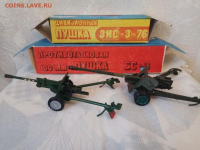 Пушки БС-3 и ЗИС 3-76. СССР. М1:43 новые +коробка. БЛИЦ - IMG_20170323_152753
