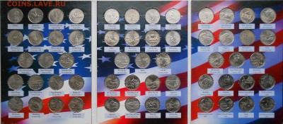 Набор квотеры США 25 центов Штаты и территории 56 шт альбом - Безымянный.JPG