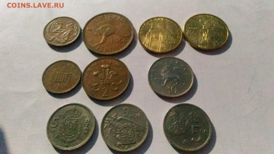 10 разных ИНОСТРАННЫХ МОНЕТ №2 С 1 рубля до 21.10 в 22:00 - P_20171018_125849