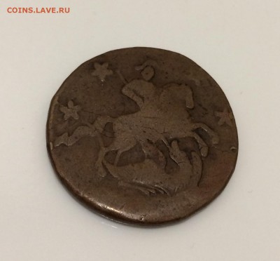 4 копейки, 1762 год. Гладкий гурт. - 15156C29-1D20-4A95-B01A-58F97F6BA823