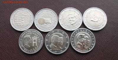 2 евро Юбилейные 7 шт Австрия Португалия Люксембург - DSCN4996.JPG