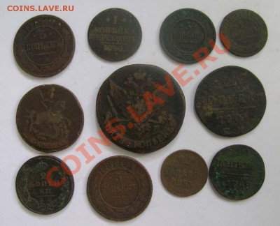 5 копеек 1795 + разная мелочь (1795-1916) - rus1