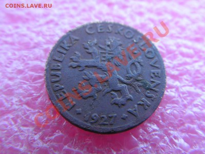 -Чехословакия- 5 геллер 1927 -- 14 марта 22-00 - 5 геллер 1927 (1).JPG