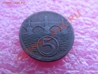 -Чехословакия- 5 геллер 1927 -- 14 марта 22-00 - 5 геллер 1927.JPG