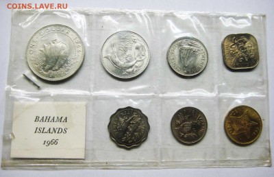 Набор Багамские острова 1966 год. - багамские 1
