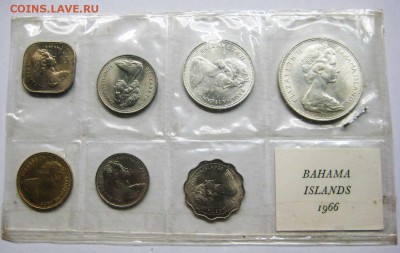 Набор Багамские острова 1966 год. - багамские 2