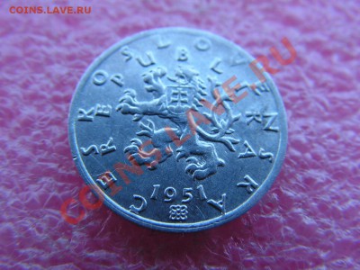-Чехословакия- 50 геллер 1951 -- 14 марта 22-00 - 50 геллер 1951 (1).JPG