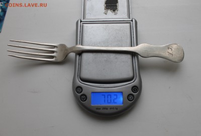 Серебряная иностранная вилка.Оценка - IMG_9333.JPG