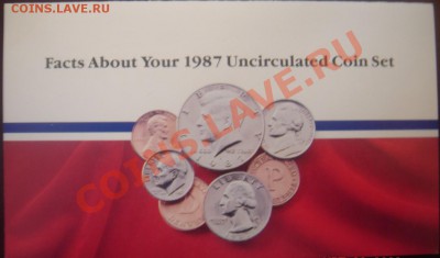 Продам годовые наборы США (1987, 2 двора), Канады (1970) - 00.JPG