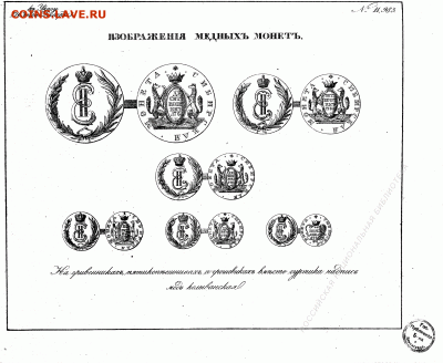 Сибирская монета(полушка,деньга,копейка,2копейки - Сибирские_монеты