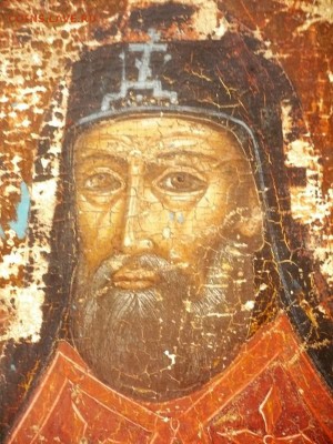 Большая икона дерево 42х53х2.7 см. определение, оценка - P1390999.JPG