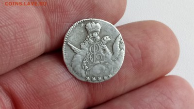 5 копеек 1756 год (большой кружок ) - 56 м