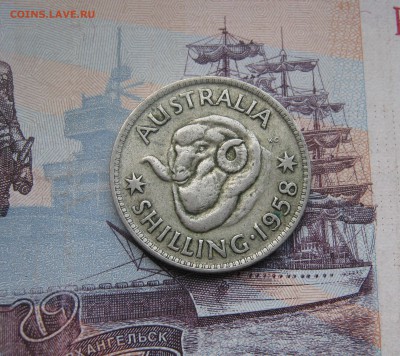 1 шилинг Австралия 1958г. до - 1 шилинг Австралия 1958г. 150..JPG