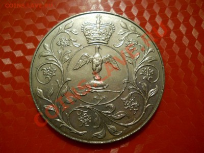 АНГЛИЯ 25 новых пенсов 1977 (ПТИЦА)до 16.03.11 21-00 Мск - DSCN1668.JPG