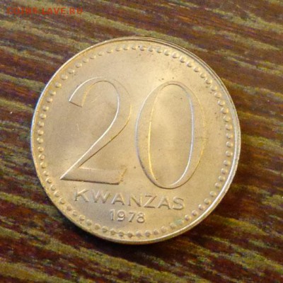 АНГОЛА - 20 кванза 1975 ДЕНЬ НЕЗАВИСИМОСТИ до 27.10, 22.00 - Ангола 20 кванза