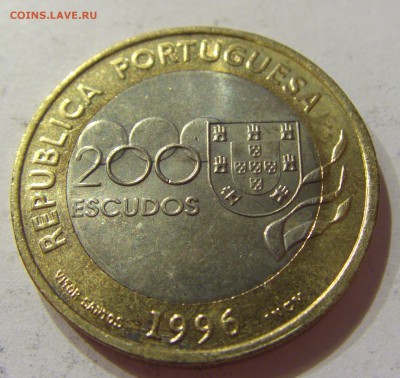 200 эскудо 1996 олимпиада Португалия №1 27.10.17 22:00 - CIMG5855.JPG