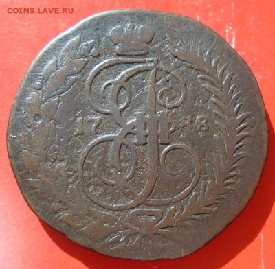 2 копейки 1788 г ММ перечекан - DSC09224.JPG