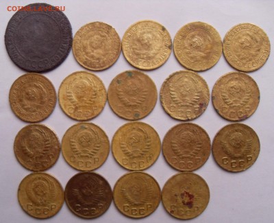 1 копейка 1924,26,32,34,35,37,38,39,40,41,46,48,53,55 гг. - 19к(а)