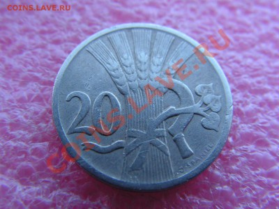 -Чехословакия- 20 геллер 1921 -- 14 марта 22-00 - 20 геллер 1921.JPG