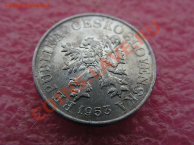 -Чехословакия- 3 геллер 1953 -- 14 марта 22-00 - 3 геллер 1953 (1).JPG
