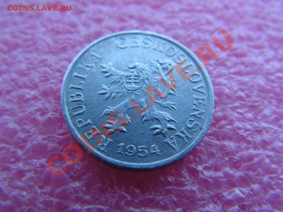 -Чехословакия- 1 геллер 1954 -- 14 марта 22-00 - 1 геллер 1954 (1).JPG