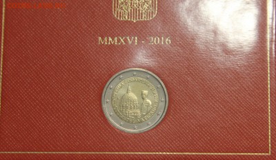 2 евро Ватикан 2016 200 лет папской жандармерии до 26.10 - IMG_8134.JPG